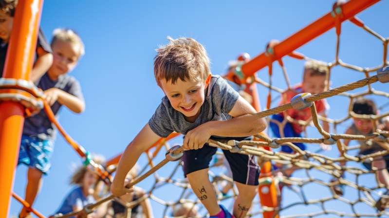 Scalare il divertimento: I bantaggi dei Giochi di Arrampicata per Bambini